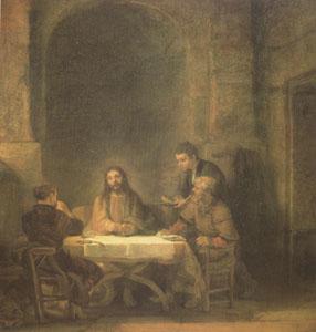 REMBRANDT Harmenszoon van Rijn The Supper at Emmaus (mk05) Sweden oil painting art